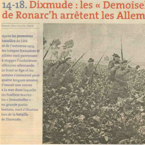 article télégramme du 20/07/2014
